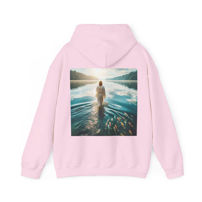 Jesus Picture Heavy Blend™ Hooded Sweatshirt / Christian Sweatshirt