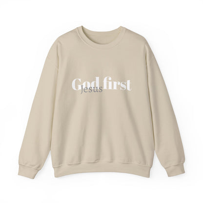 God first Sweatshirt / Christian Sweatshirt