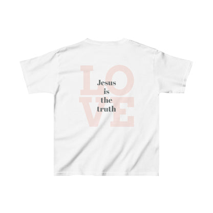 Jesus loves you Heavy Cotton™ Shirt for kids / Christian T-Shirt