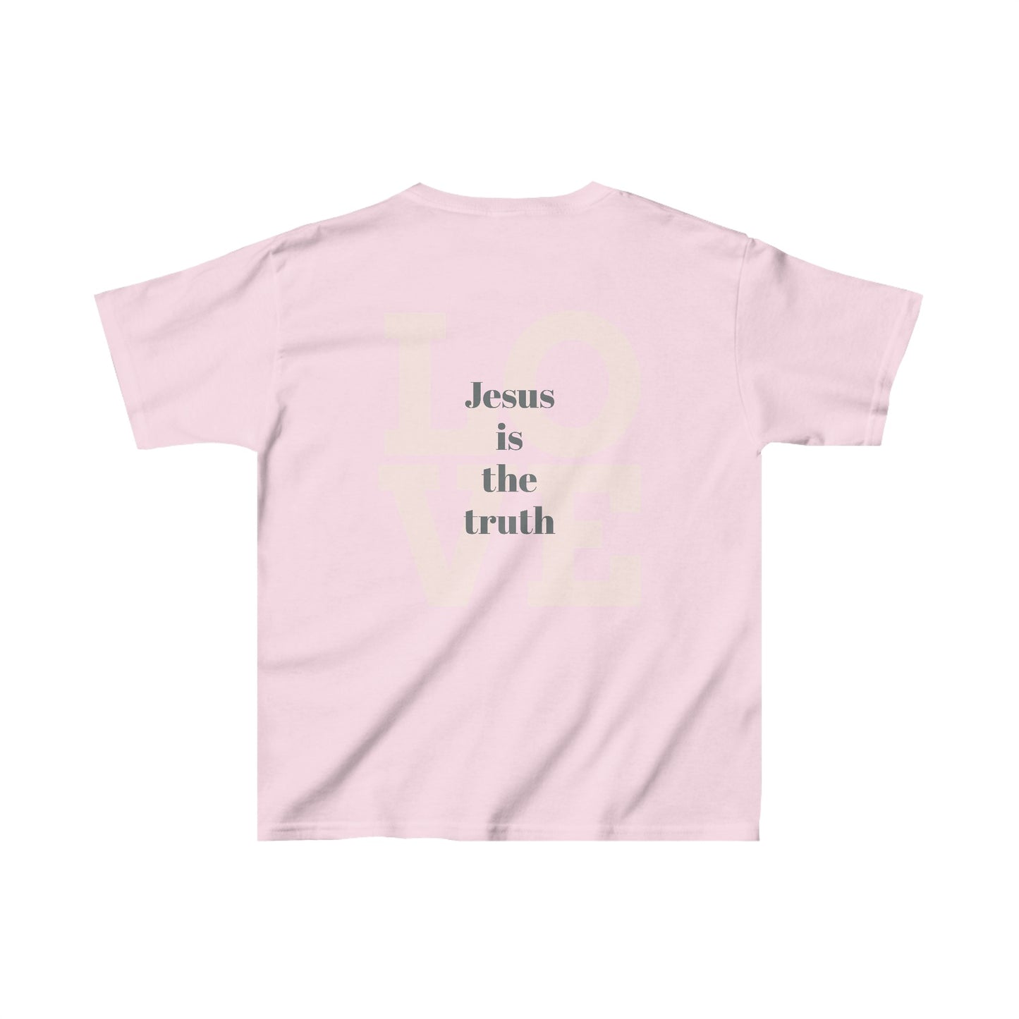 Jesus loves you Heavy Cotton™ Shirt for kids / Christian T-Shirt