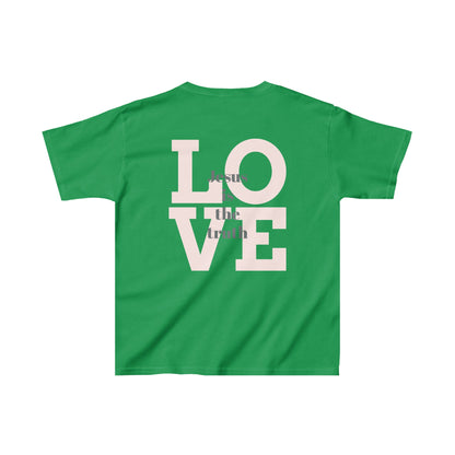 Jesus loves you Heavy Cotton™ Shirt for kids / Christian T-Shirt