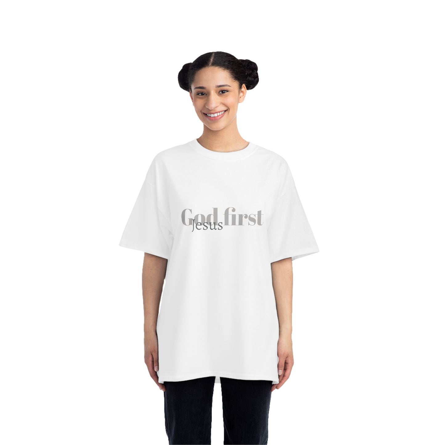 God first Short-Sleeve Shirt / Christian T-Shirt