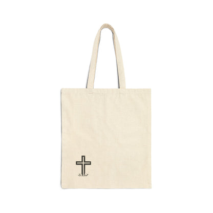 Jesus is the truth / Cotton Canvas Tote Bag