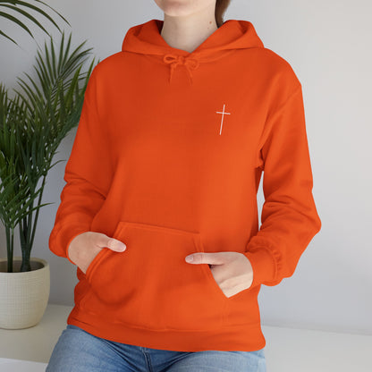 Jesus Picture Heavy Blend™ Hooded Sweatshirt / Christian Sweatshirt