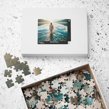 Jesus walks on water Puzzle realistic / 110, 520, 1014 -piece