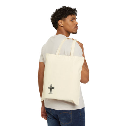 Jesus is the truth / Cotton Canvas Tote Bag