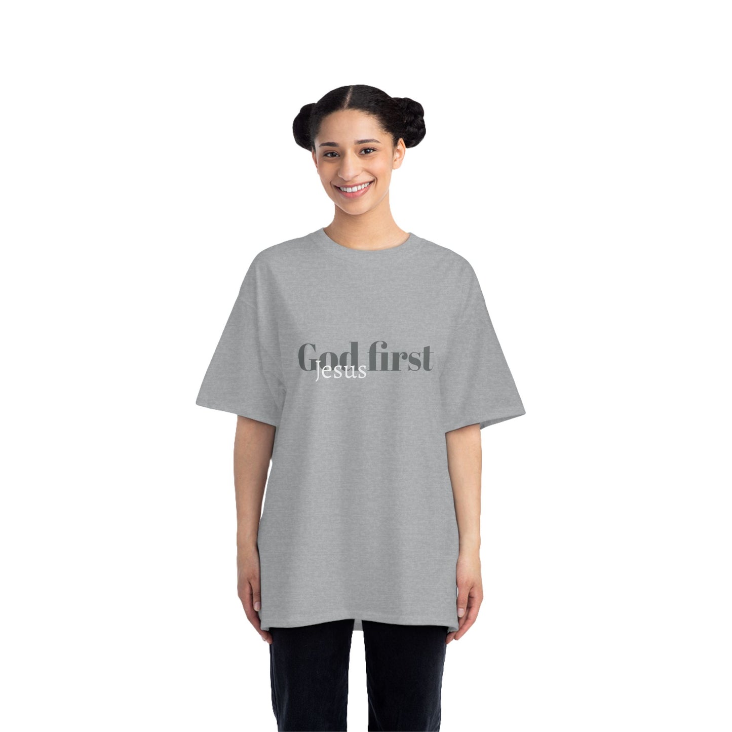 God first Short-Sleeve Shirt / Christian T-Shirt