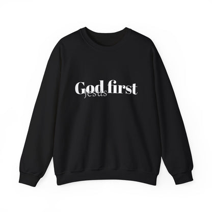 God first Sweatshirt / Christian Sweatshirt